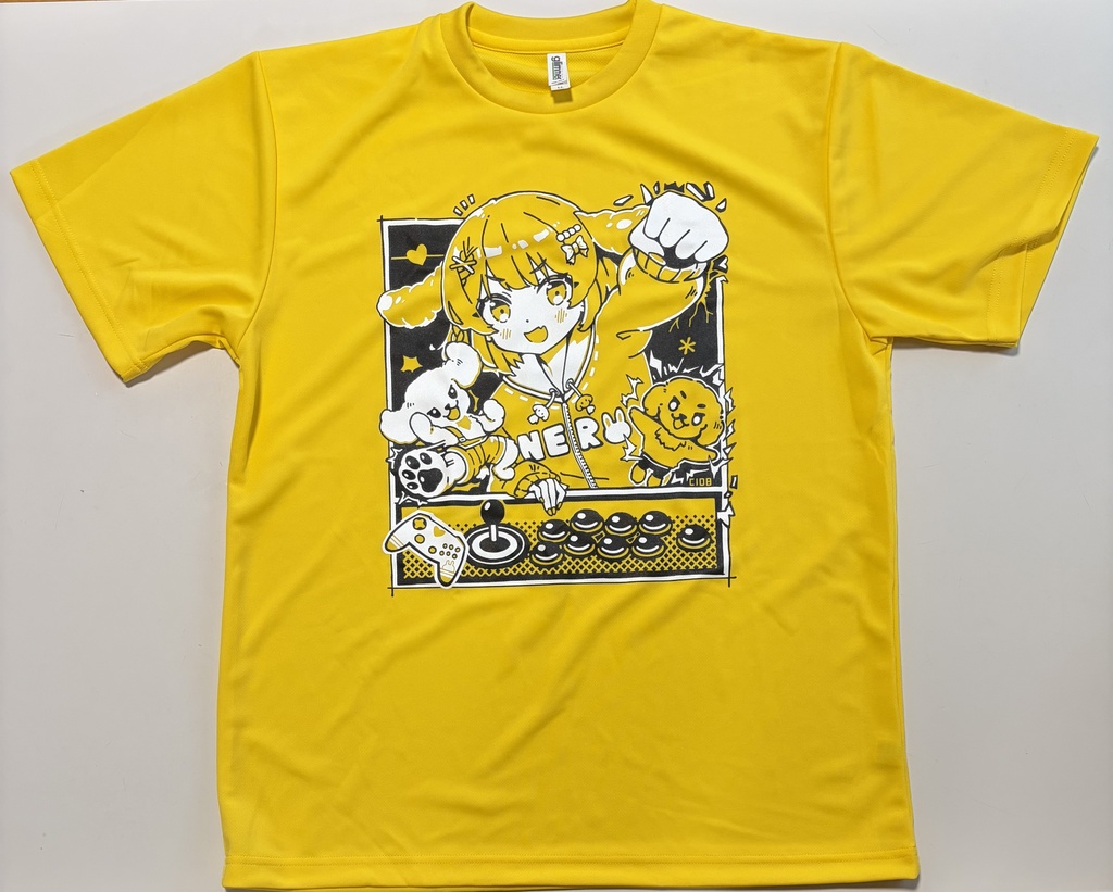 【非公式】C108新作「ねるちゃんドライTシャツ」(XLオンリー)