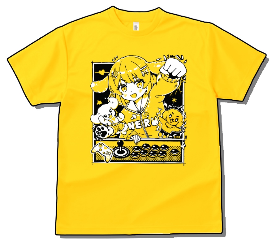 【非公式】C108新作「ねるちゃんドライTシャツ」(XLオンリー)
