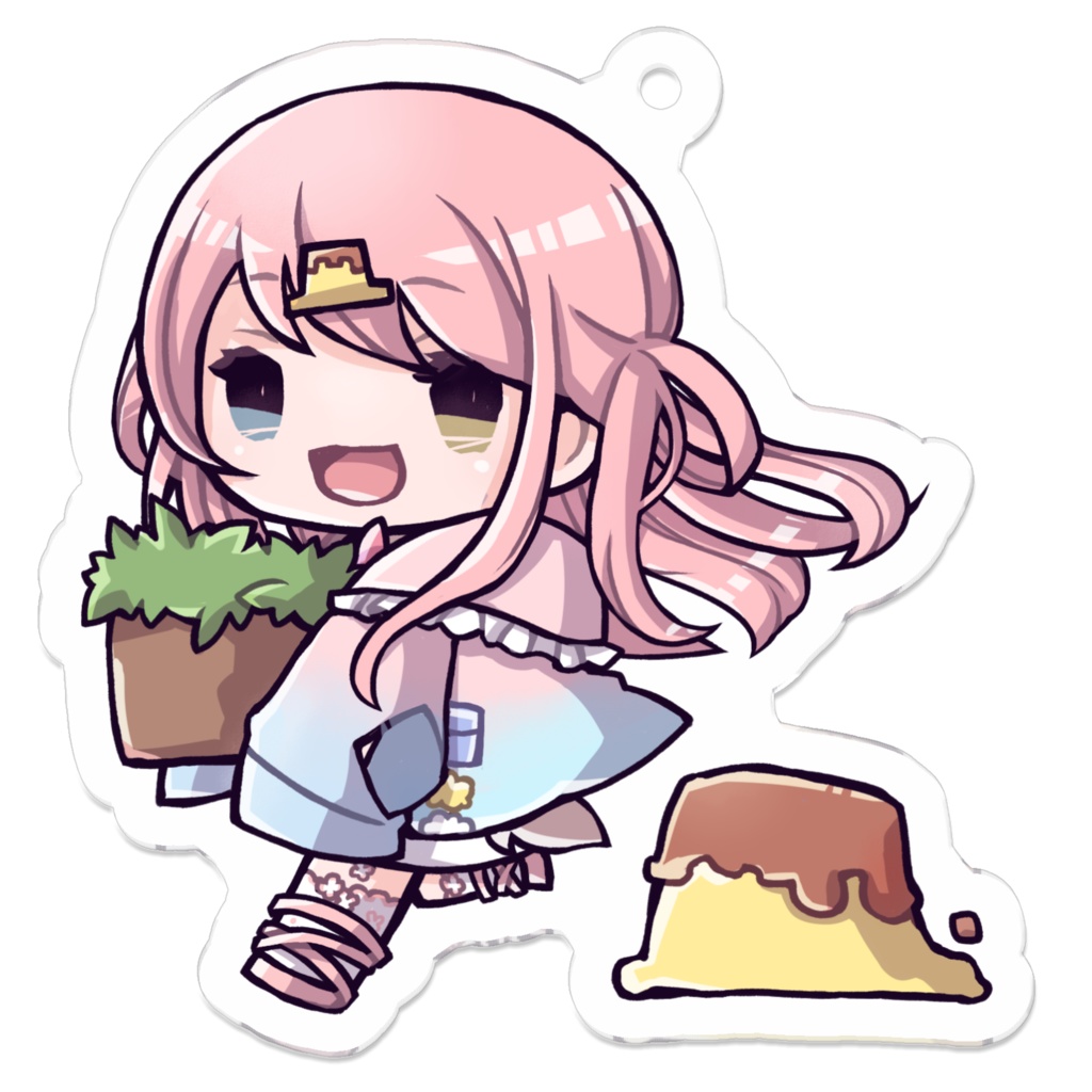 アクリルキーホルダー🍮🌱