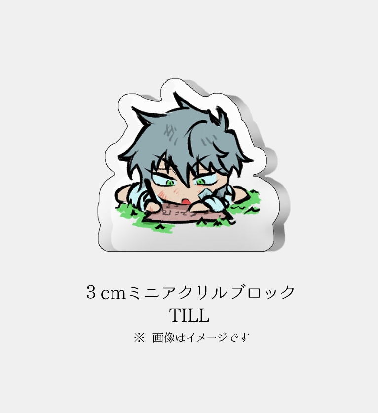  3cmミニアクリルブロック  TILL