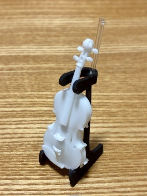 1/12スケールヴィオラ用スタンド