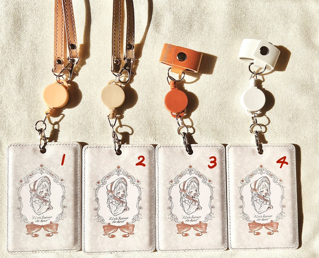 女の子パスケース