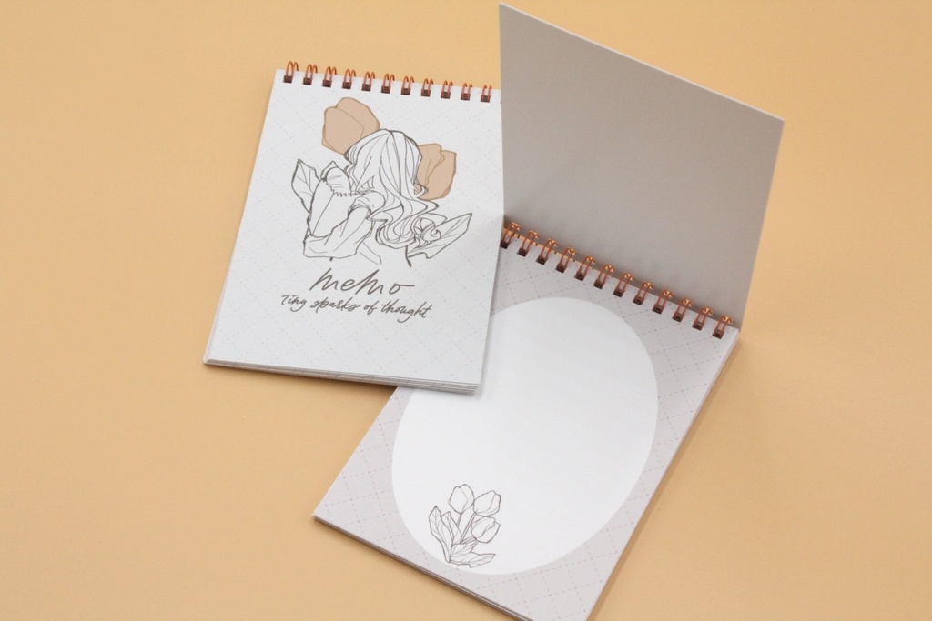 リング綴じメモ帳