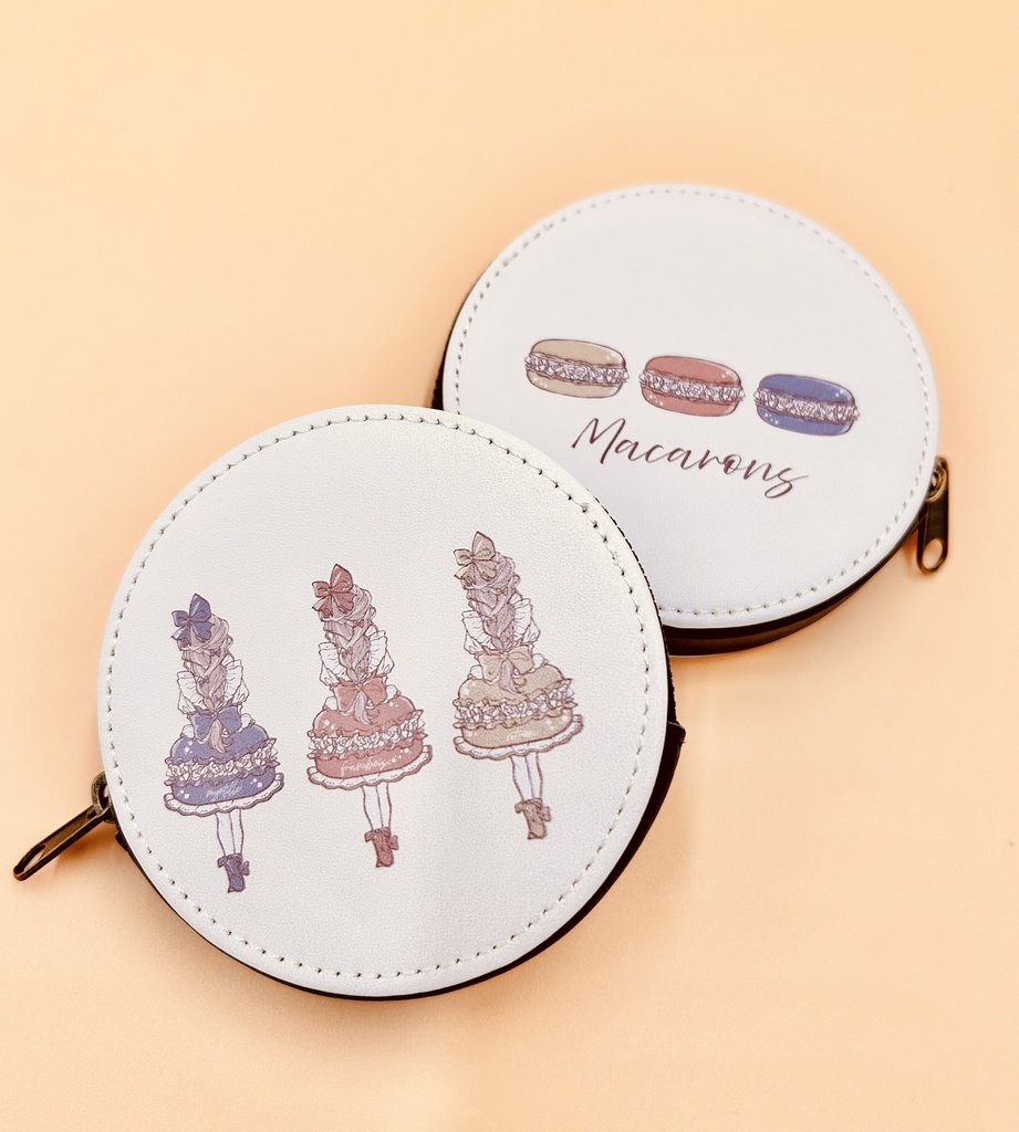 マカロンミニポーチ