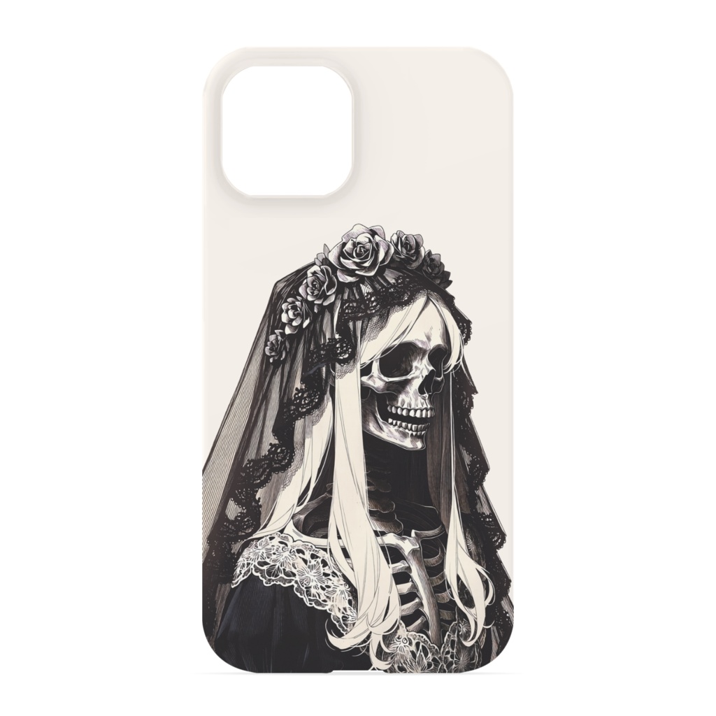 骸骨花嫁の追憶スマホケース