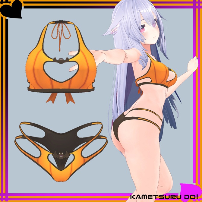 【桔梗・セレスティア用衣装】季節のビキニ【クリスマスVer追加】