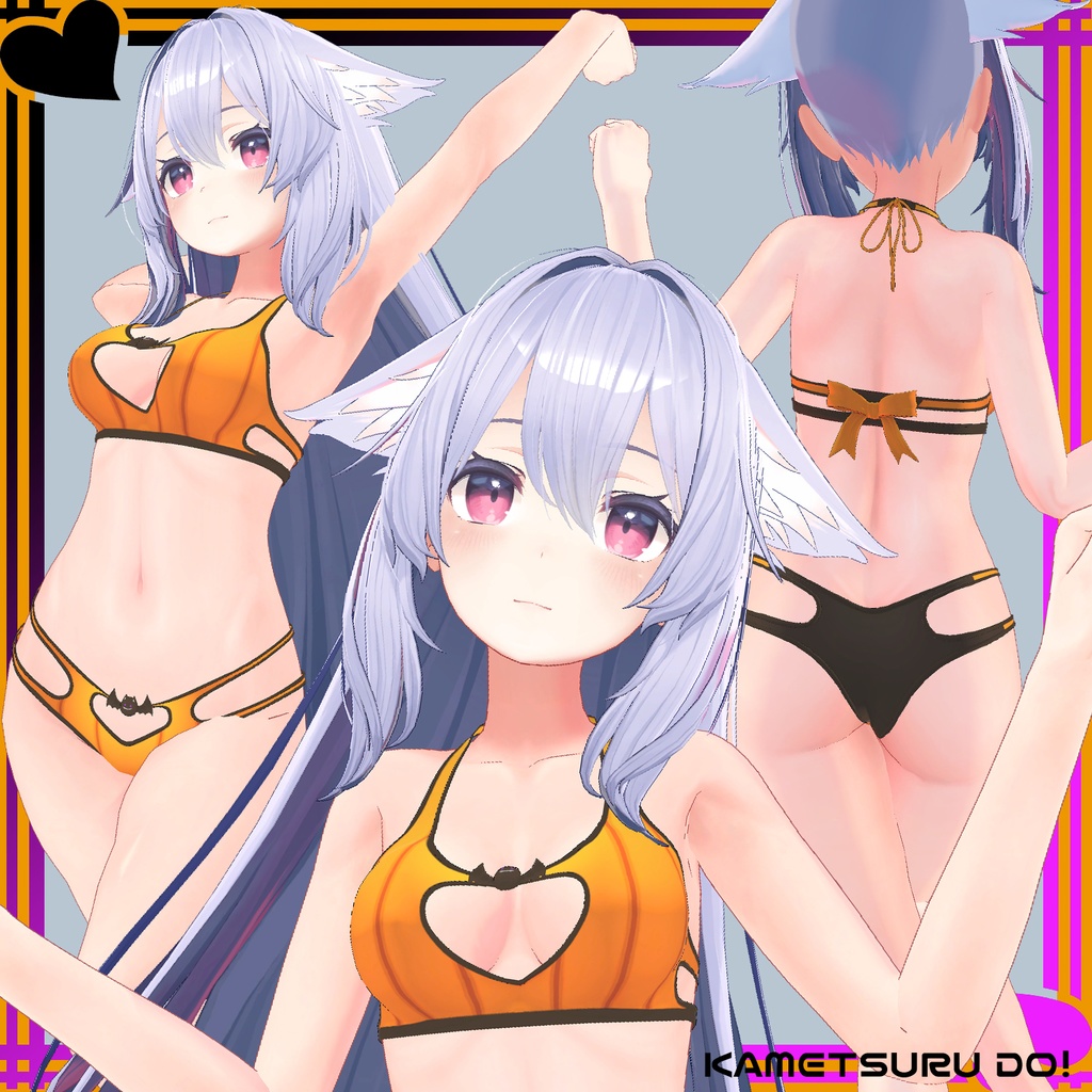 【桔梗・セレスティア用衣装】季節のビキニ【クリスマスVer追加】