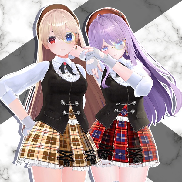 【5アバター対応】Novice Detective【衣装】