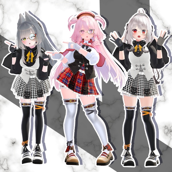 【5アバター対応】Novice Detective【衣装】