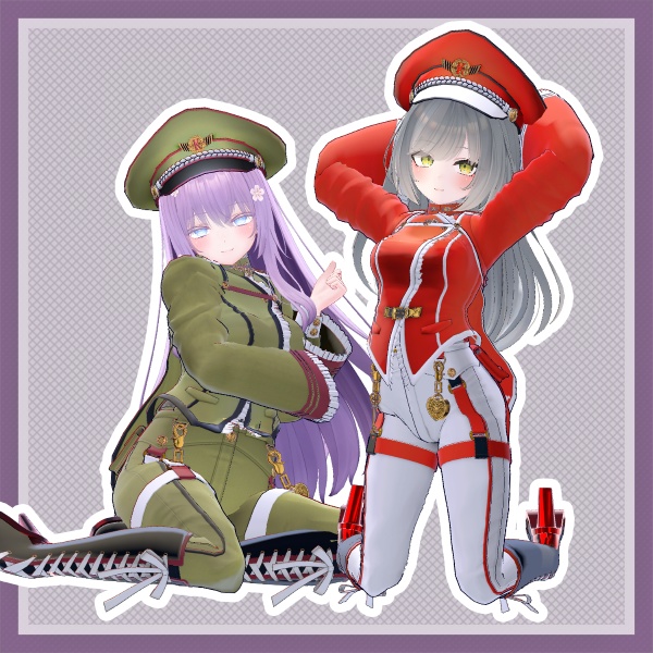 【5アバター対応】Imperial Style【衣装】