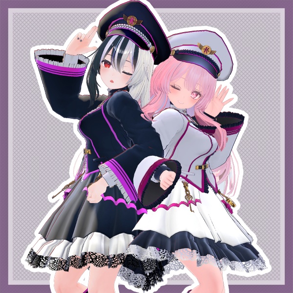 【5アバター対応】Imperial Style【衣装】