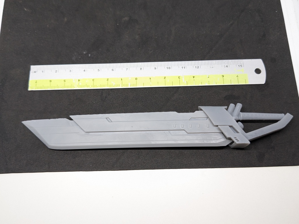 【アズレン】綾波の剣 ガレージキット/三五式「綾波」対艦強撃艤装