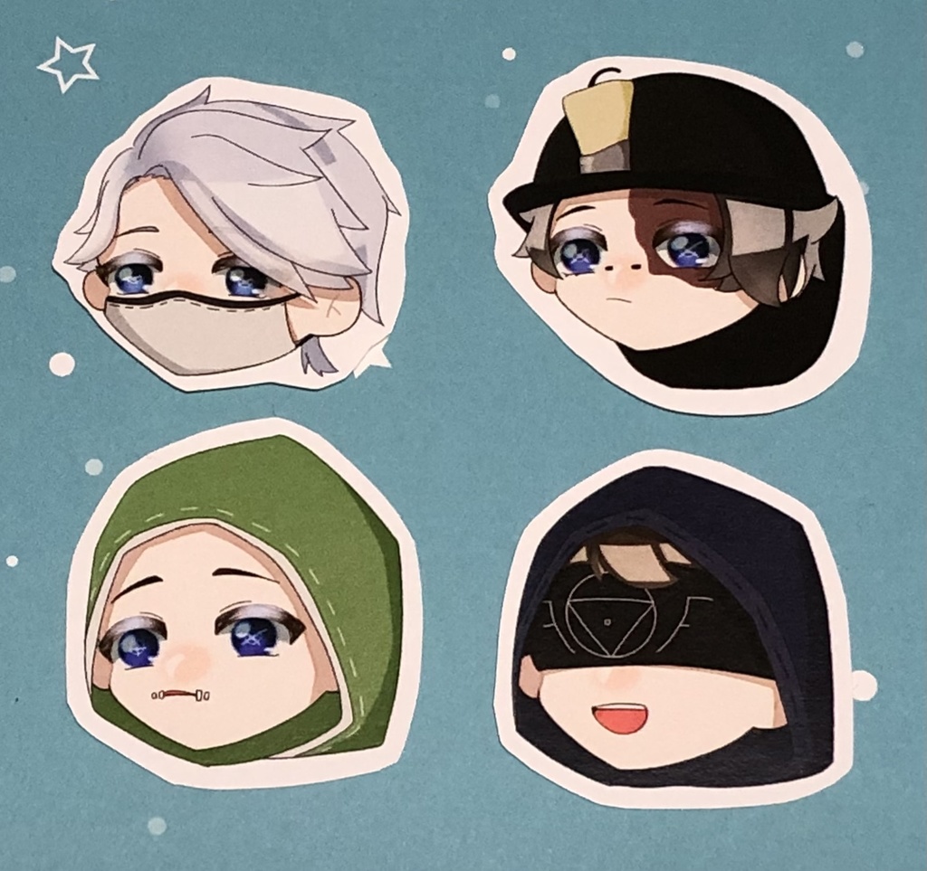 第五人格 お顔シール 茶ノ花無人販売所 Booth