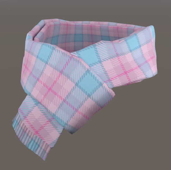 マフラー テクスチャ三種入り VRChat向けアクセサリ