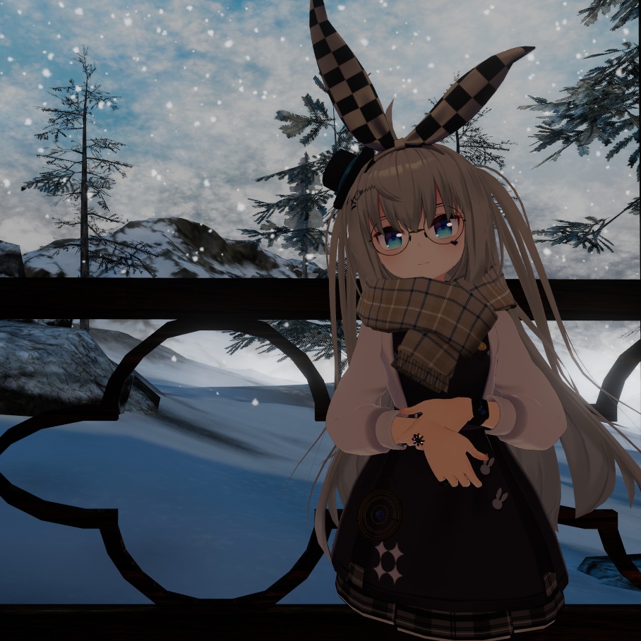 マフラー テクスチャ三種入り VRChat向けアクセサリ