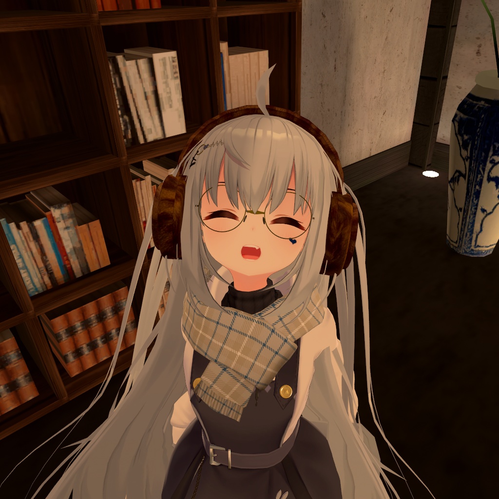 耳当て ボーン入り VRChat向けアクセサリ