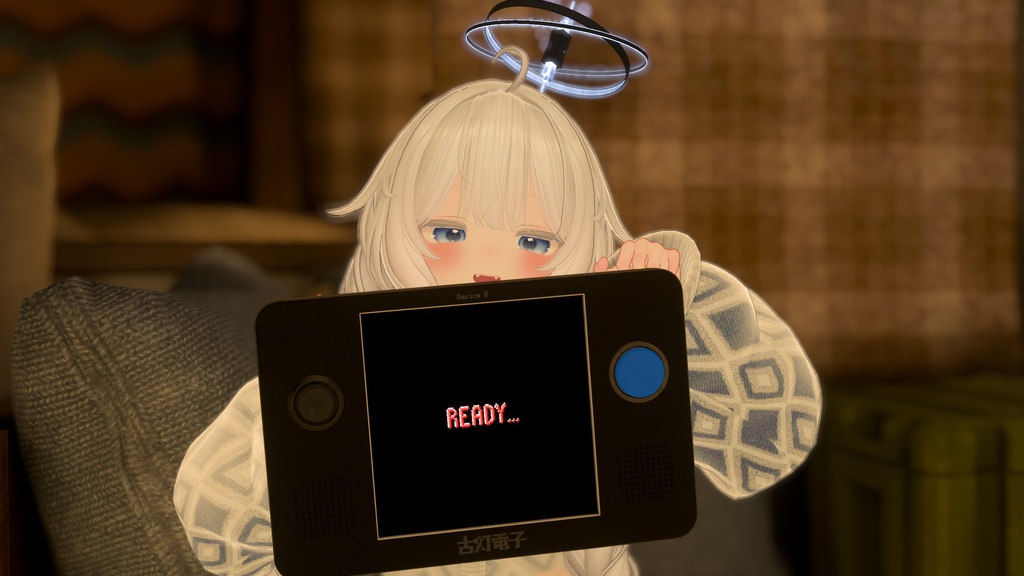 【Udon用ゲーム】PortableGameMachine【VRChat】