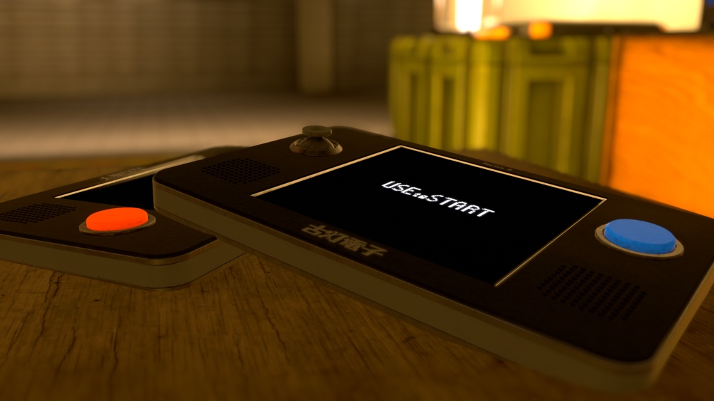 【Udon用ゲーム】PortableGameMachine【VRChat】