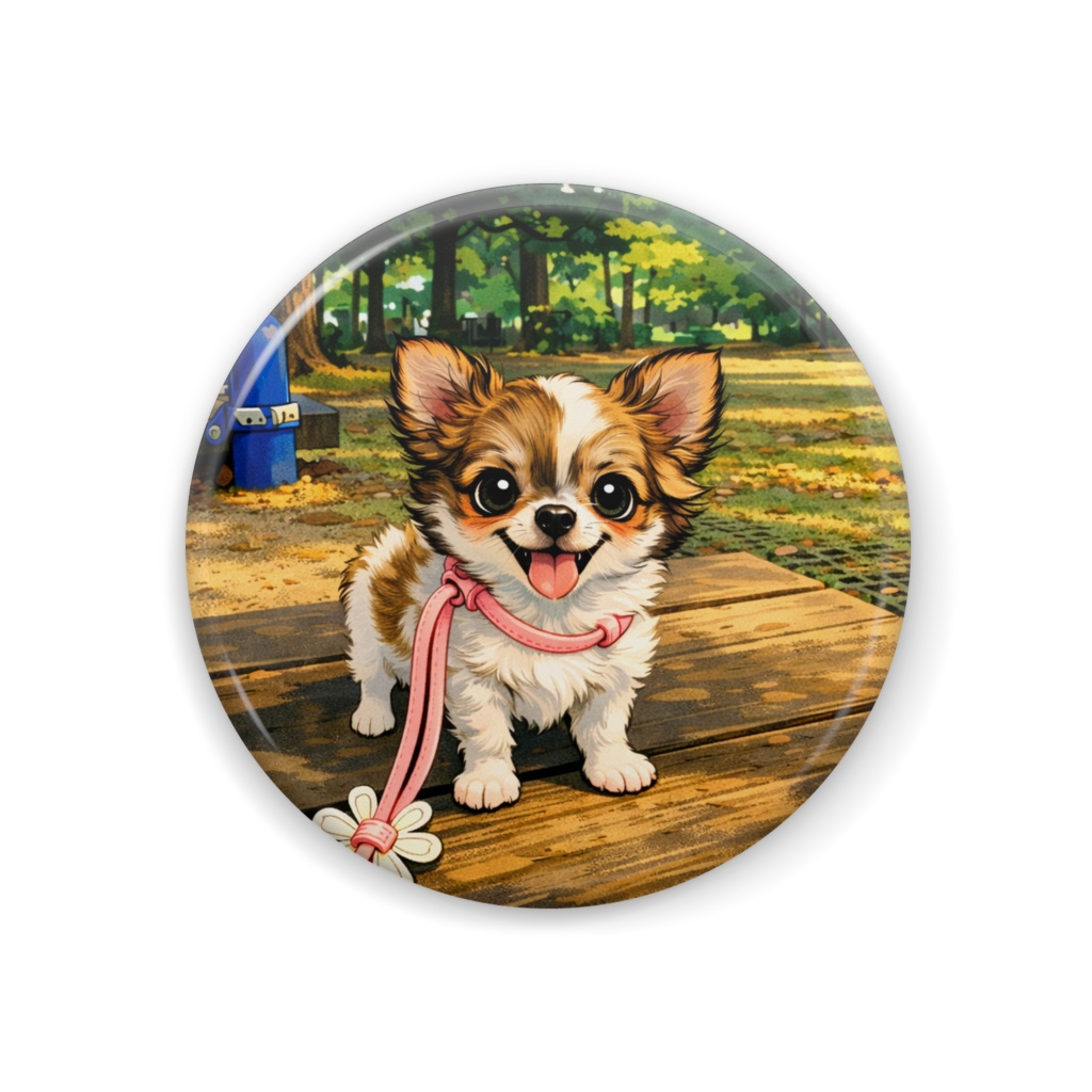 チョッピ　初めての散歩