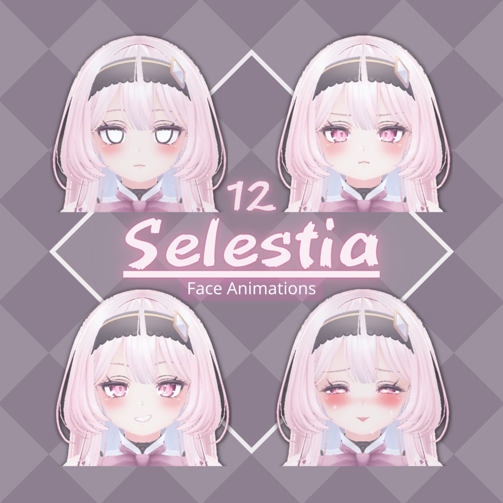 ✨12+1 Face Animations ✨ 【 Selestia セレスティア 】