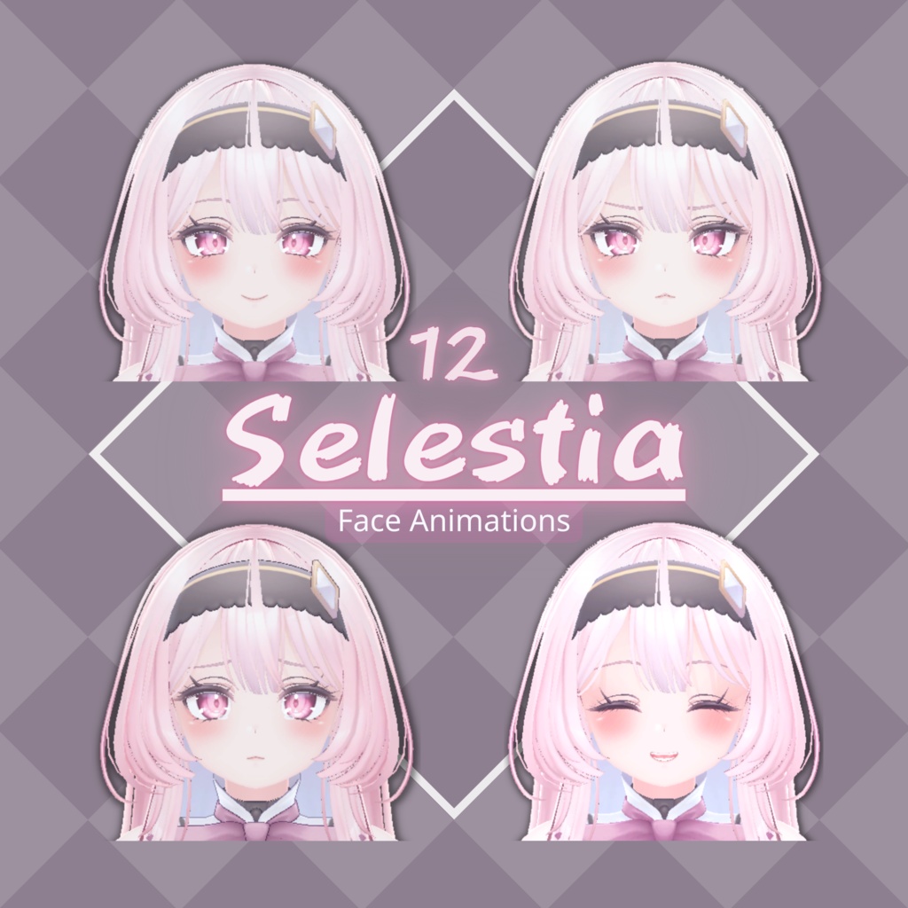 ✨12+1 Face Animations ✨ 【 Selestia セレスティア 】
