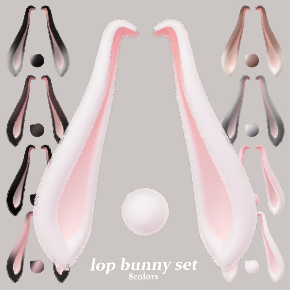 lop bunny set