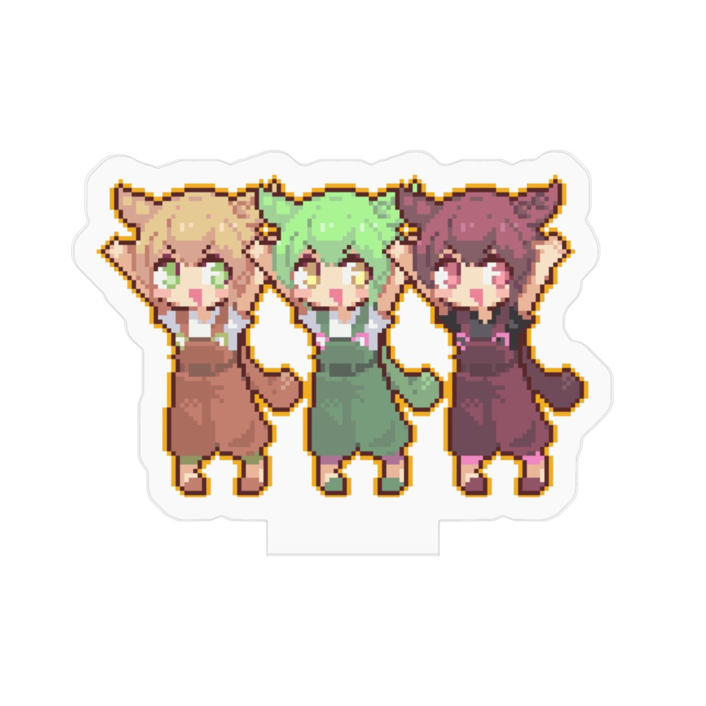 【アクリルフィギュア 】ずんだダンシング(ドット)