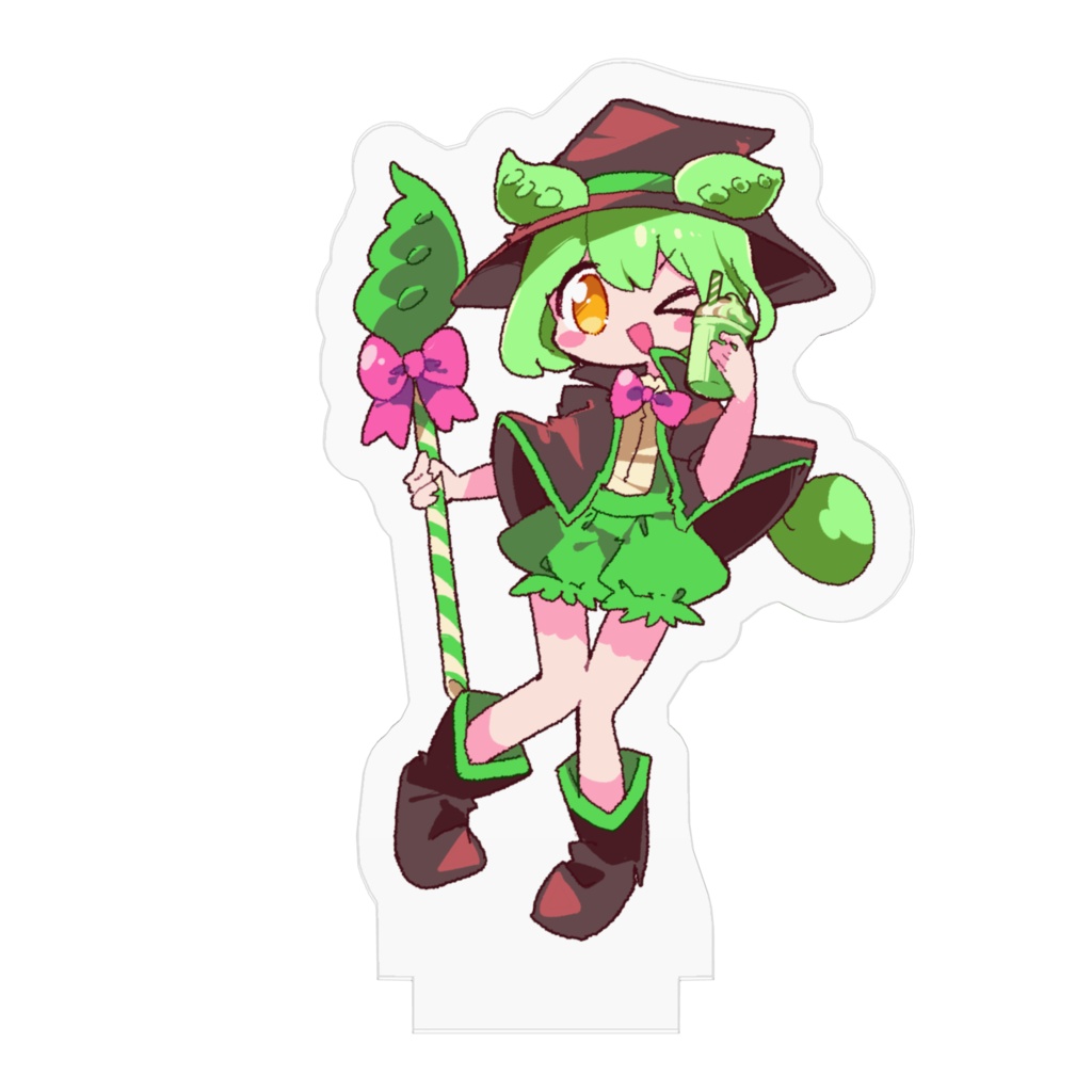 【アクリルフィギュア 】ずんだシェイキング(描き下ろし)