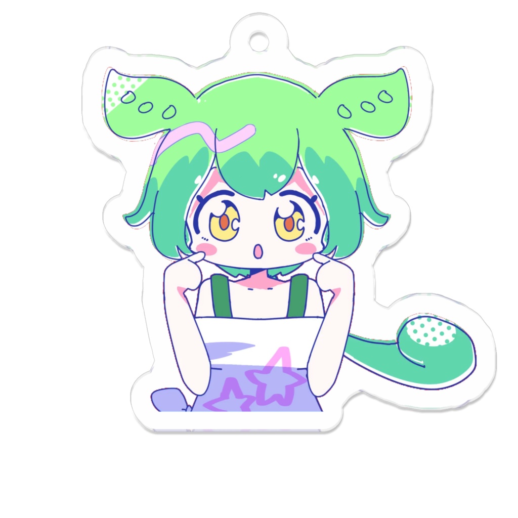 【アクキー】ずんだパーリナイ(もちもちずんだ)