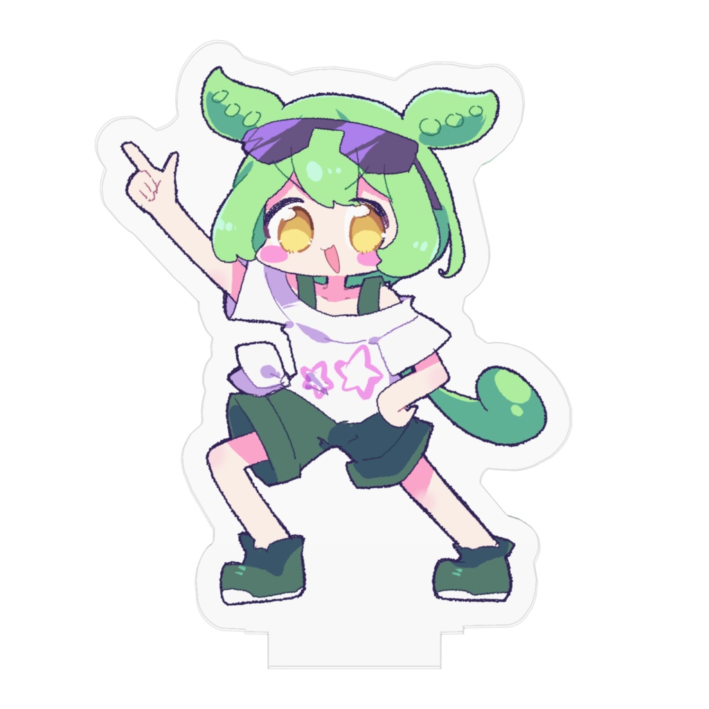 【アクリルフィギュア 】ずんだパーリナイ(決めポーズ)