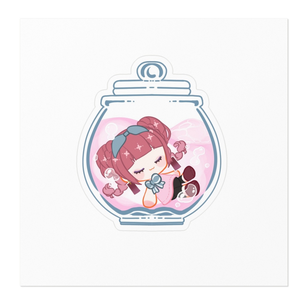 ハーバリウムステッカー