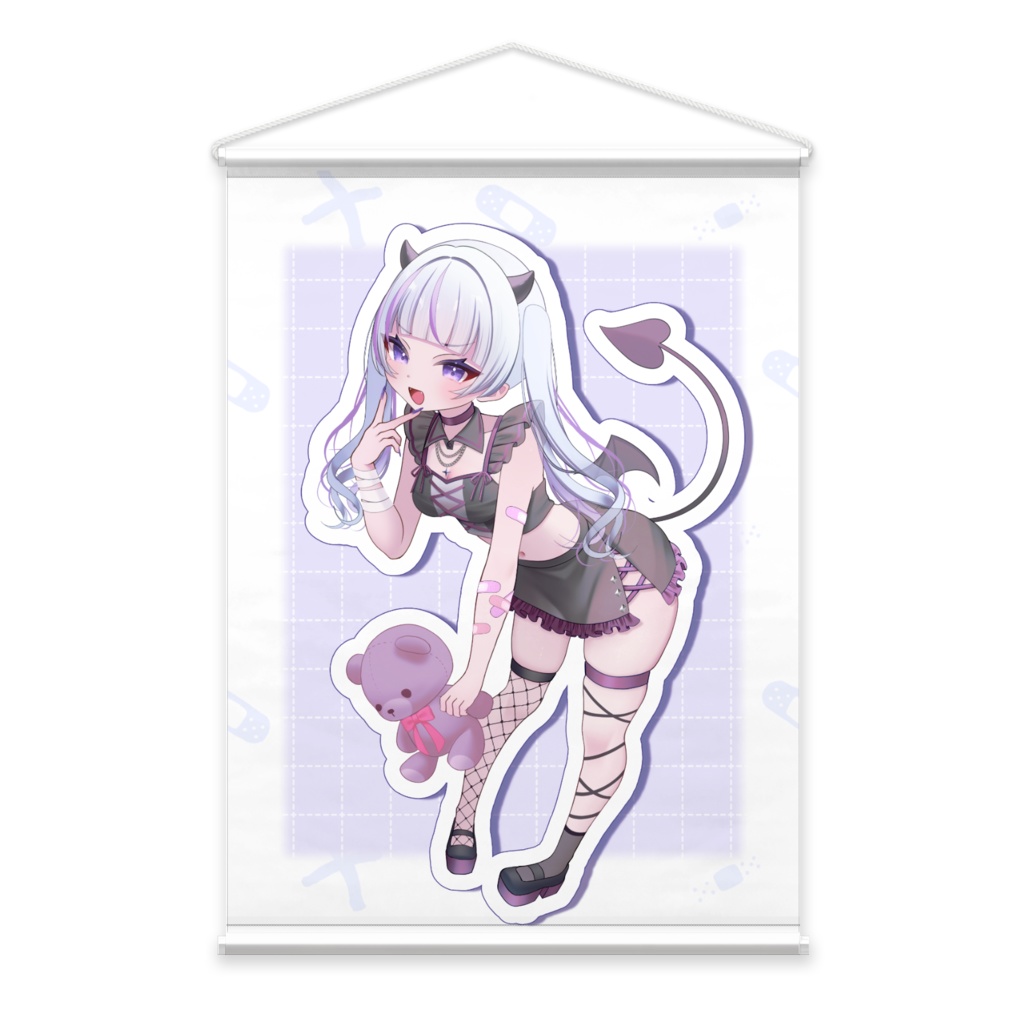 小悪魔タペストリー