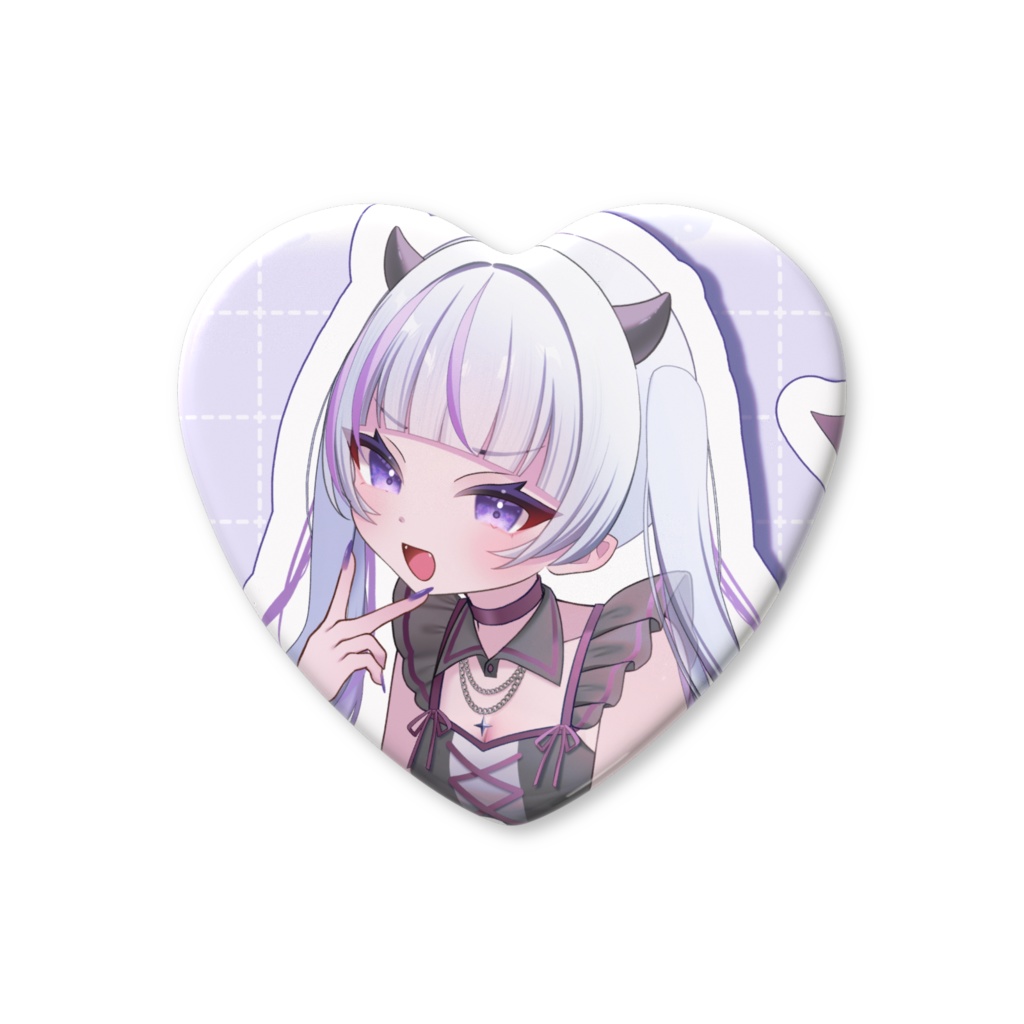 小悪魔缶バッジ