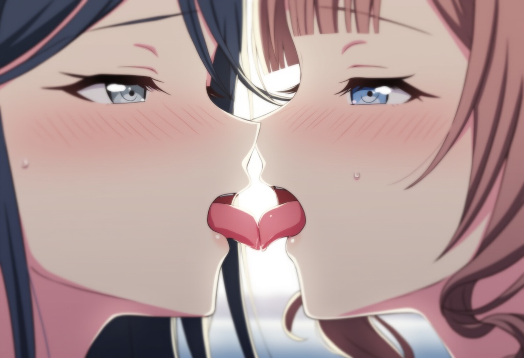 いちほな ディープキス70枚まとめ【boothフォロワー100人記念で5/11までセール中】