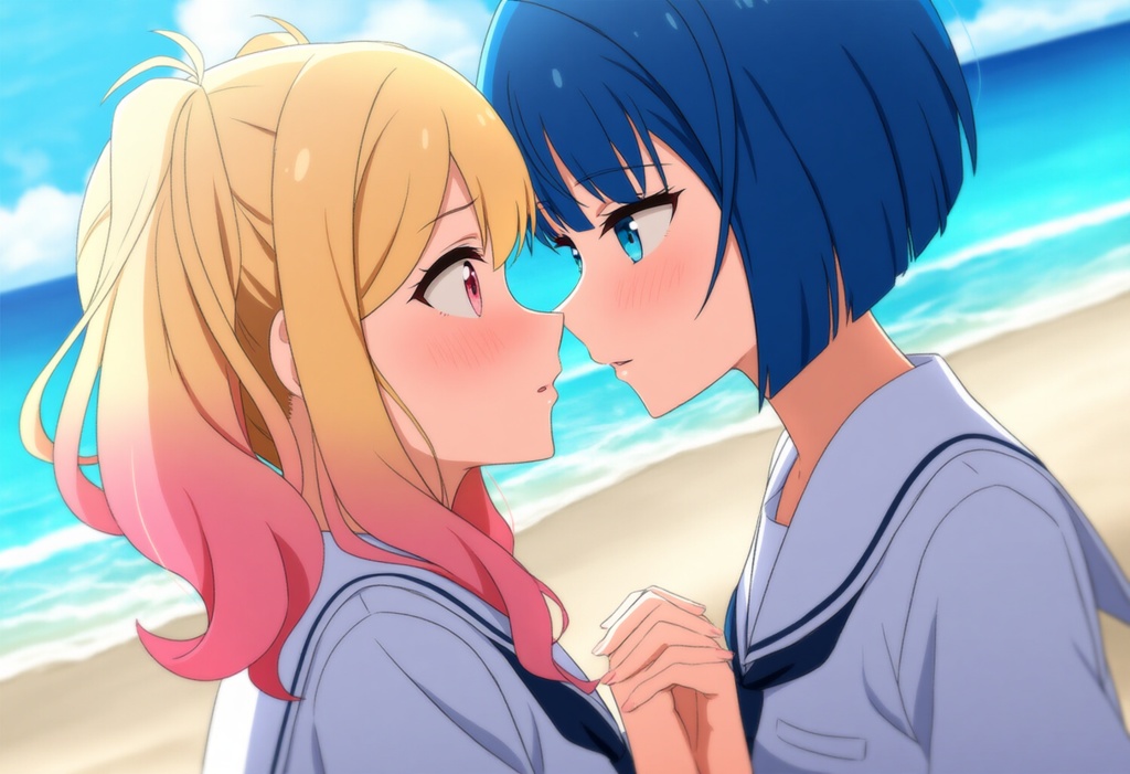 はるさき セーラー服キス80枚まとめ