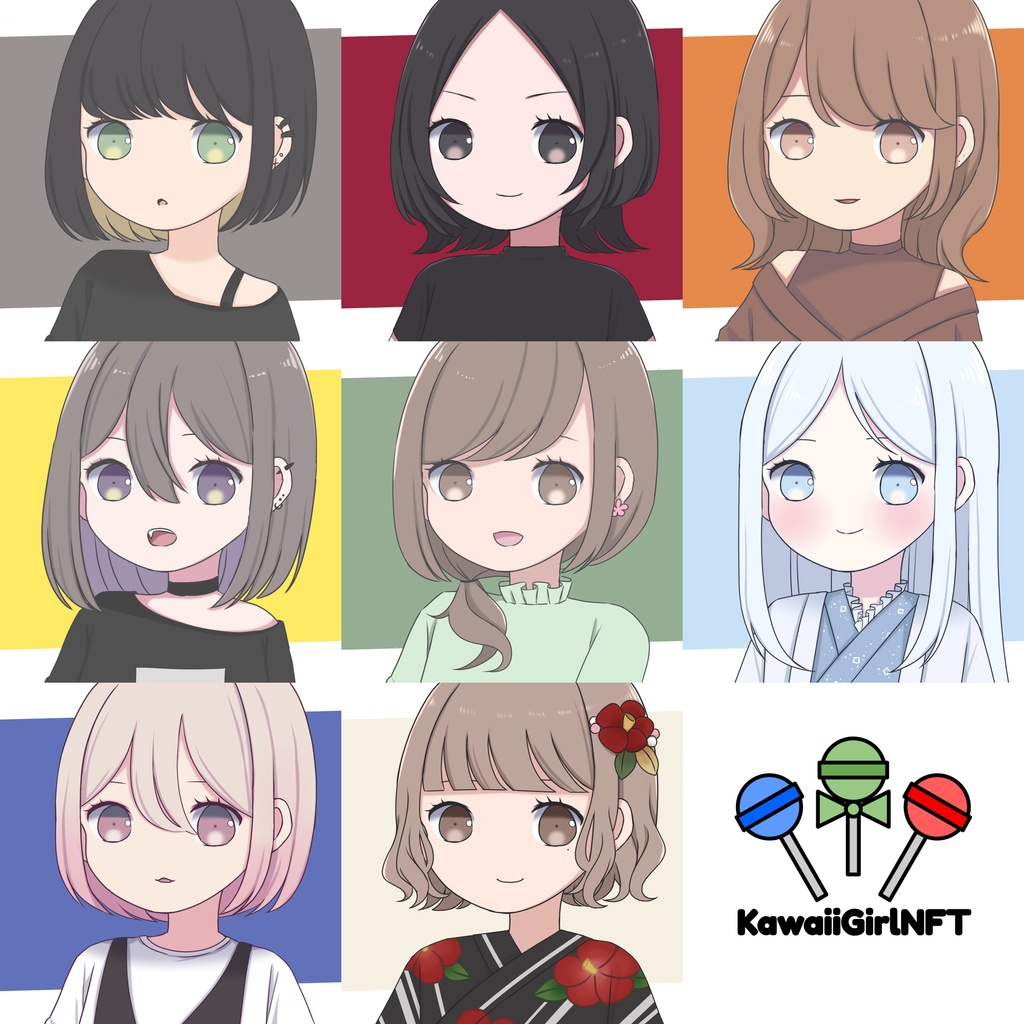 KawaiiGirlトートバック