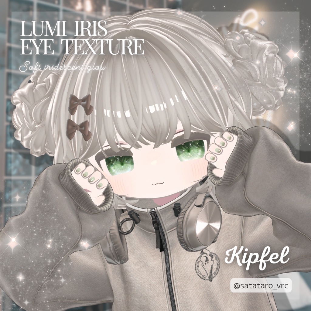 【7アバター対応】Lumi Iris EyeTexture【10colors】