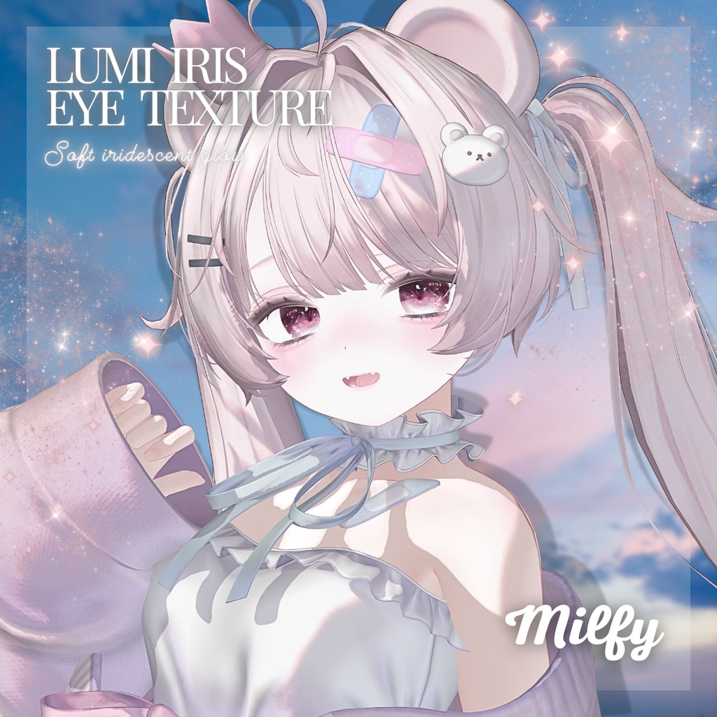 【5アバター対応】Lumi Iris EyeTexture【10colors】