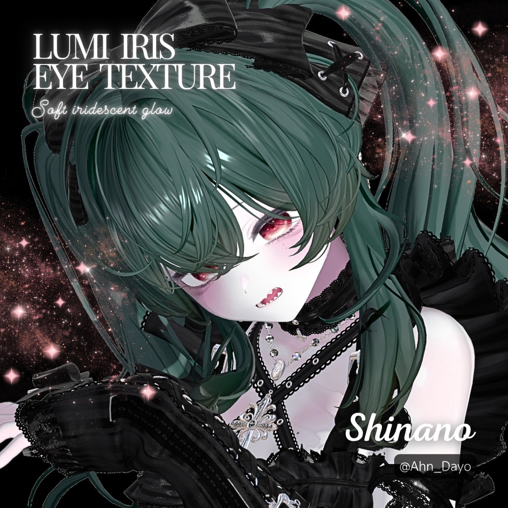 【5アバター対応】Lumi Iris EyeTexture【10colors】
