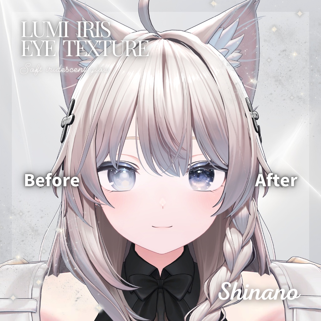 【5アバター対応】Lumi Iris EyeTexture【10colors】