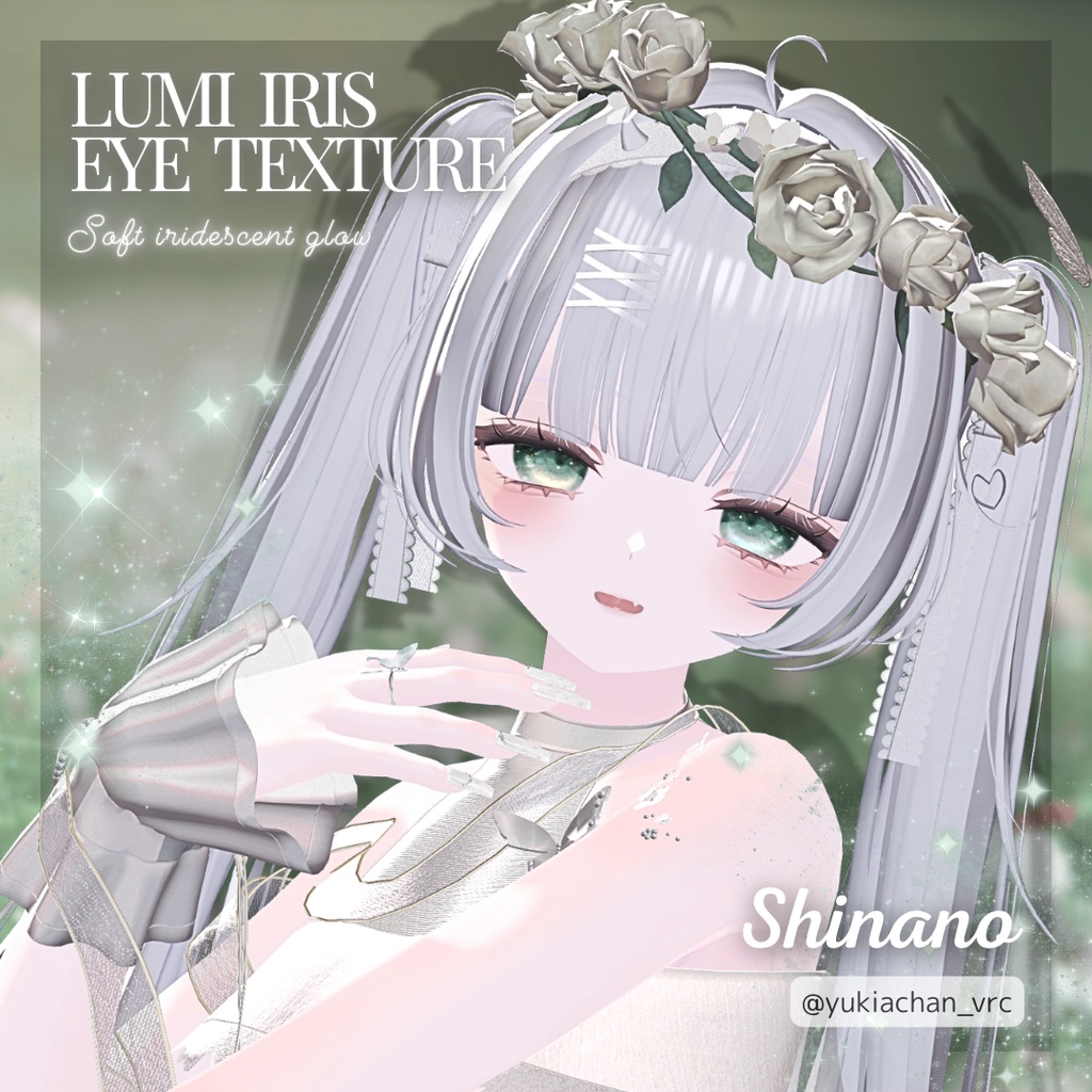 【5アバター対応】Lumi Iris EyeTexture【10colors】