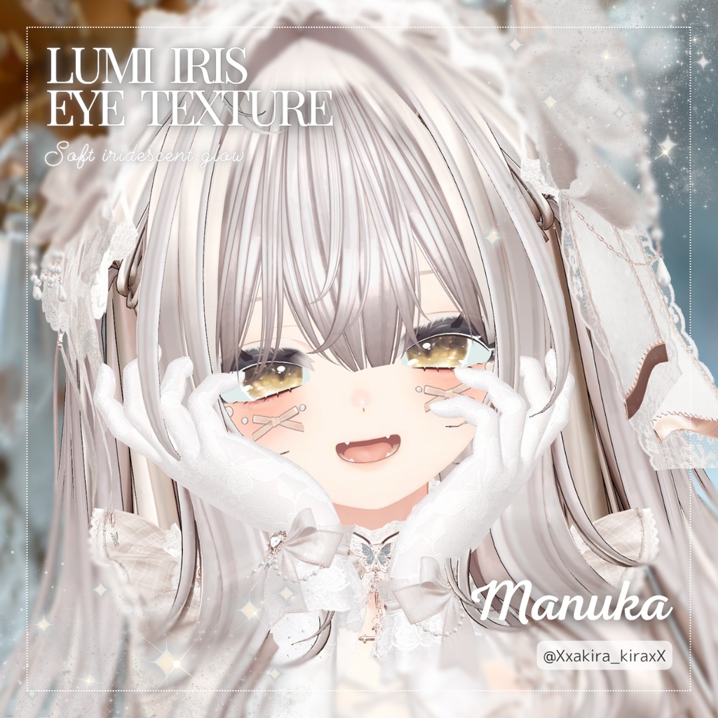【8アバター対応】Lumi Iris EyeTexture【10colors】