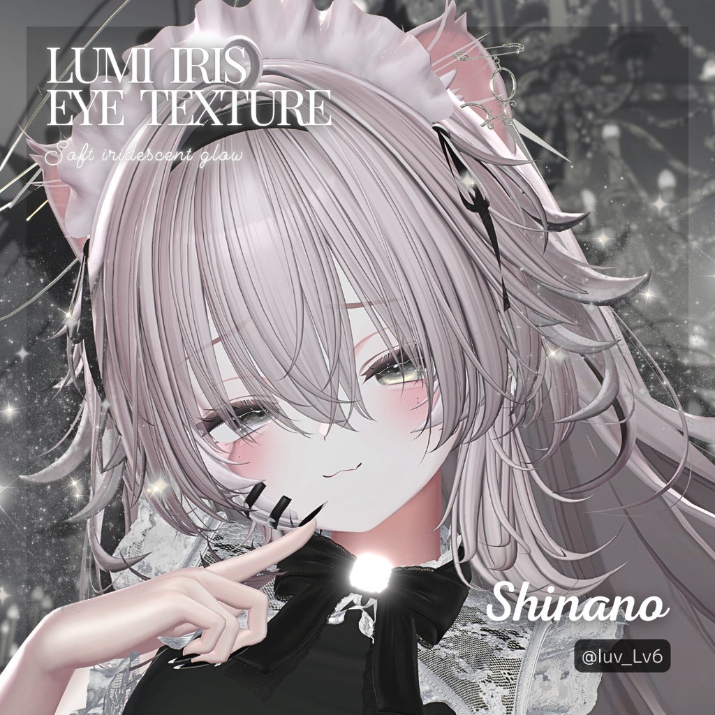 【5アバター対応】Lumi Iris EyeTexture【10colors】