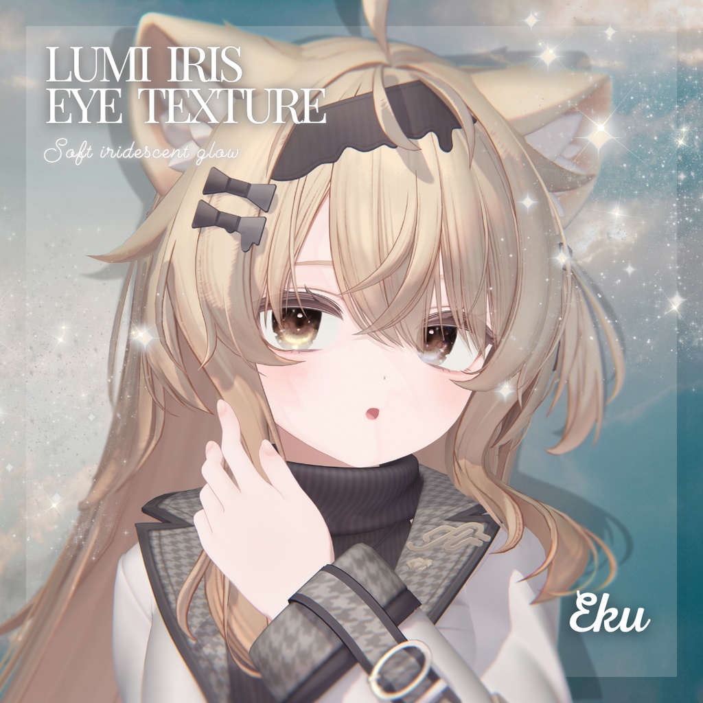 【7アバター対応】Lumi Iris EyeTexture【10colors】