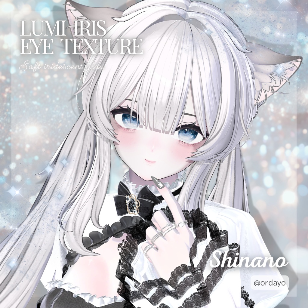 【5アバター対応】Lumi Iris EyeTexture【10colors】