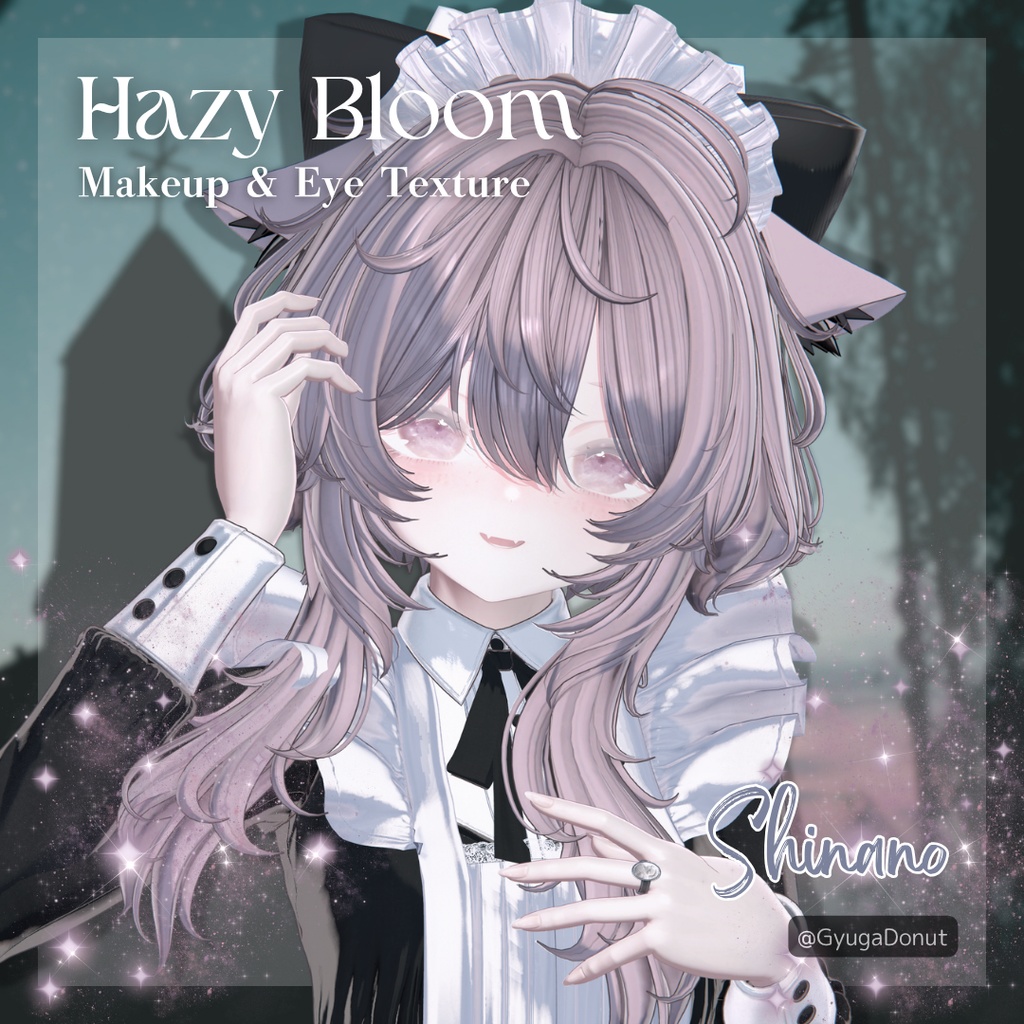 🤍Sale🤍【しなの - Shinano】Hazy Bloom Makeup & Eye Texture