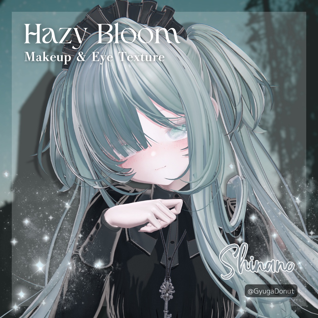 🤍Sale🤍【しなの - Shinano】Hazy Bloom Makeup & Eye Texture