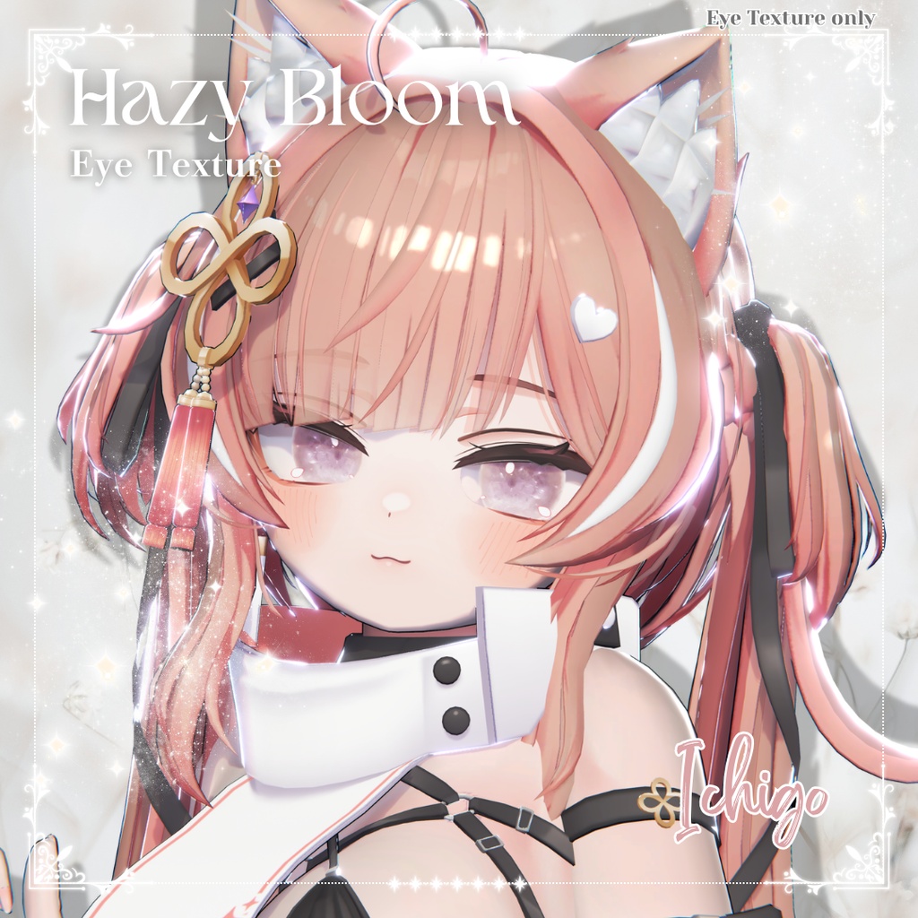 【17 Avatars】Hazy Bloom Eye Texture【5colors】