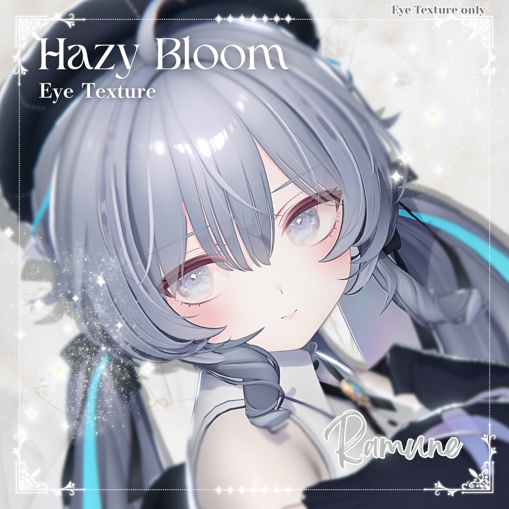 ~7/9🎀SALE🎀【14アバター対応】Hazy Bloom Eye Texture【5colors】