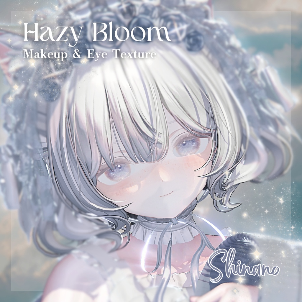 【17 Avatars】Hazy Bloom Eye Texture【5colors】